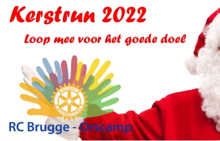 Kerstrun 2022 - Rotary Brugge-Orscamp